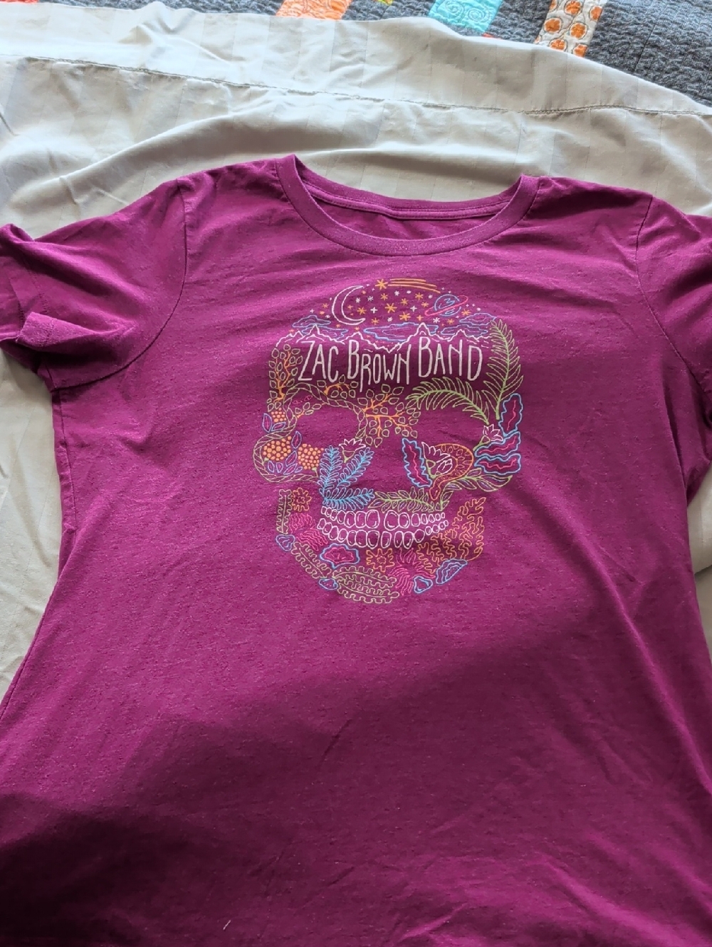 Zac Brown Band authentic concert T 2016 XL